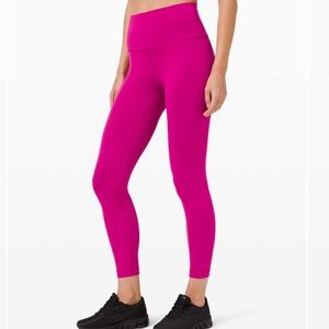 NWOT Lululemon Wunder Train leggings 4 Ripened Rapsberry